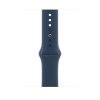apple watch 7 45mm 藍色gps 運動錶帶